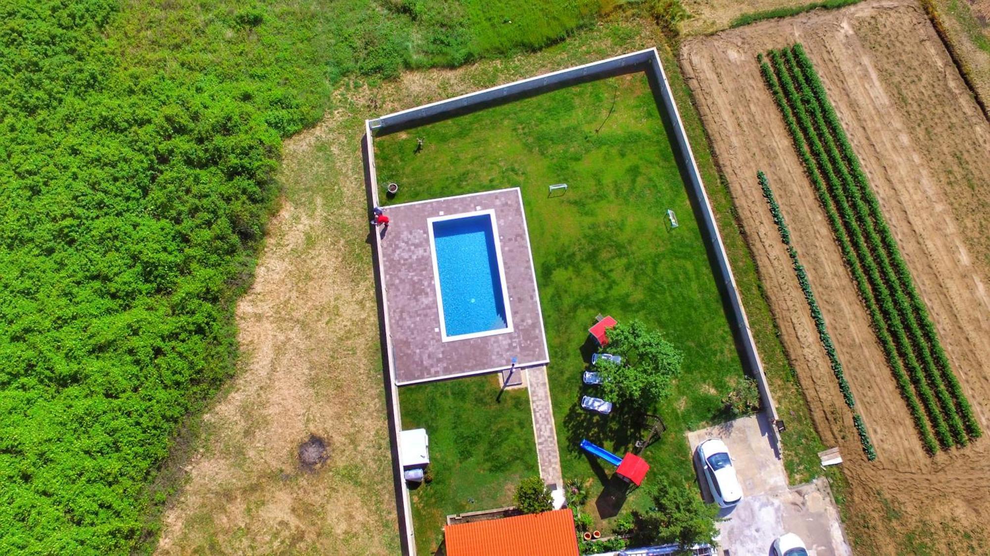House Rose With Garden And Pool Villa Ljubač Dış mekan fotoğraf